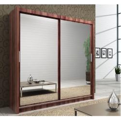 *** FREE DELIVERY IN LONDON *** BRAND NEW GERMAN QUALITY BIG SLIDING DOOR FULL MIRROR WARDROBE