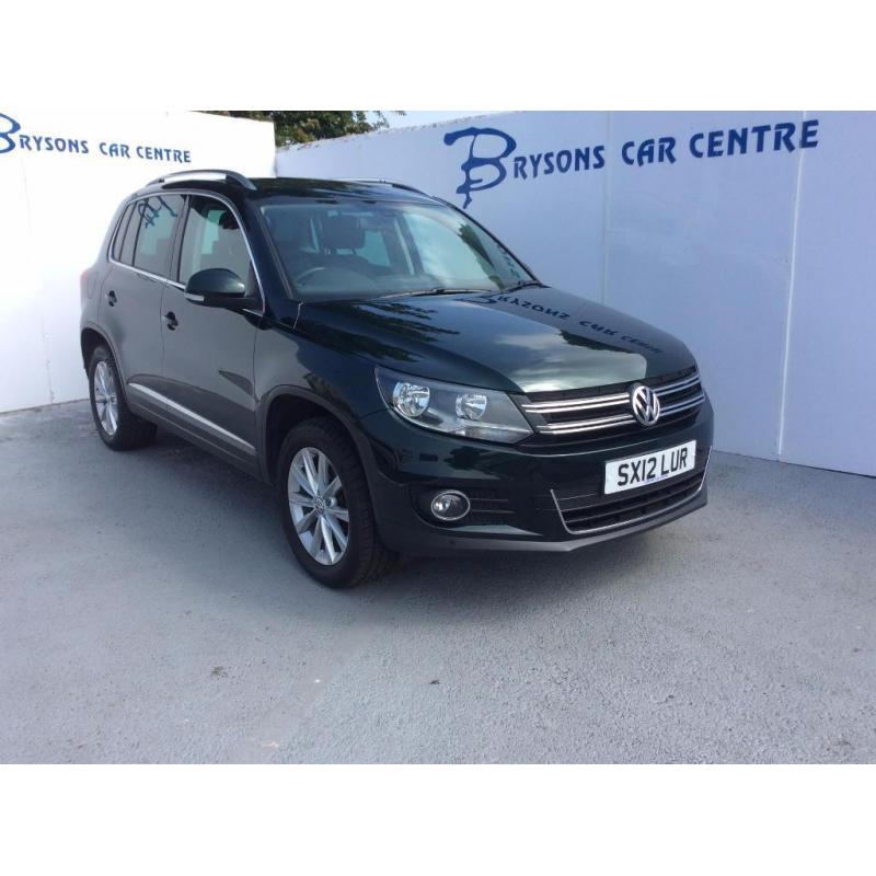 VOLKSWAGEN TIGUAN 2.0 TDi BlueMotion Tech SE DSG Auto (green) 2012