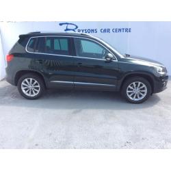 VOLKSWAGEN TIGUAN 2.0 TDi BlueMotion Tech SE DSG Auto (green) 2012