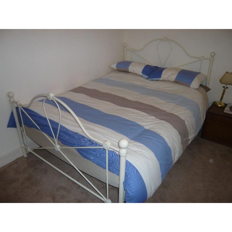 Double bed & mattress