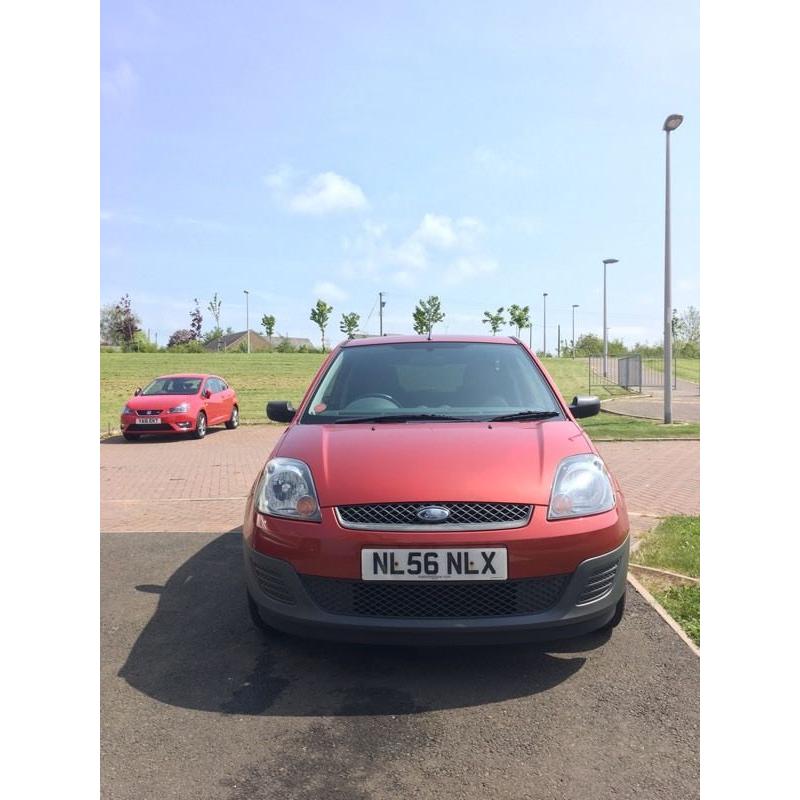 ford fiesta studio 2007 3dr red excellent condition with mot