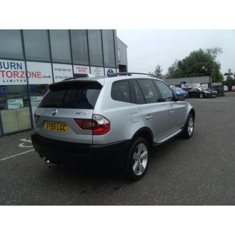 2005 55 BMW X3 2.0 D SPORT 5d 148 BHP FREE 12 MONTHS MOT **** GUARANTEED FINANCE ****