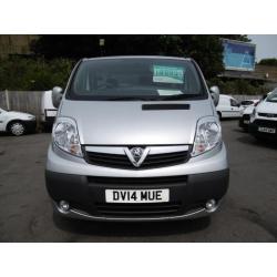 2014 VAUXHALL VIVARO 2900 CDTI SPORTIVE LWB DIESEL VAN WITH ONLY 12.000 MILES FR