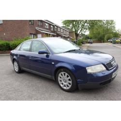 1999 Audi A6 2.4 SE Automatic **PIPE TO GEARBOX OIL COOLER IS SPLIT/LEAKING** For Spares Or Parts