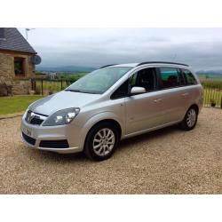 ?2006 Vauxhall Zafira 1.6 Petrol MPV 7 Seater 1 Year Mot 2 Keys Family Car