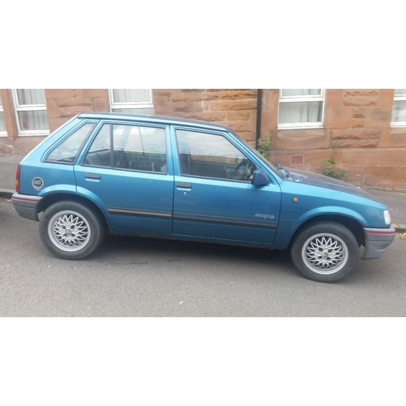 Deal of the day vauxhall nova 7 months mot 44000 miles