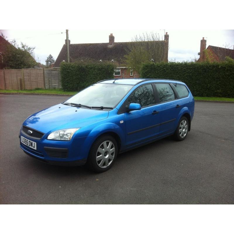 Blue Diesel Ford Focus TDCI 90 HP, Estate Manual - 10 Months MOT.