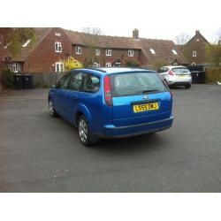 Blue Diesel Ford Focus TDCI 90 HP, Estate Manual - 10 Months MOT.