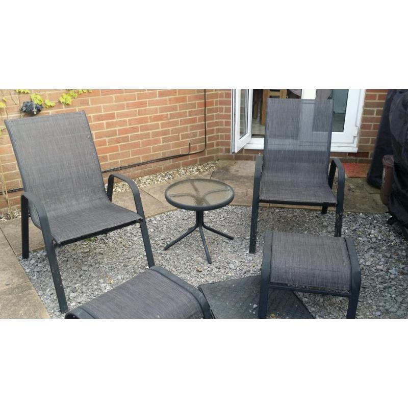 Garden Table and Chair Set