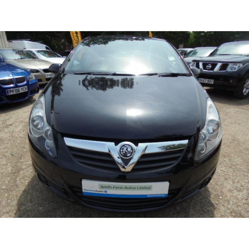 Vauxhall Corsa 1.4I 16V SXI (black) 2008