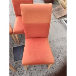 4 X Dining Room chairs