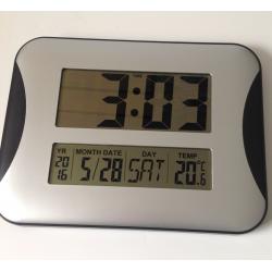 Brand New Hippih Large LCD Digital Wall Clock