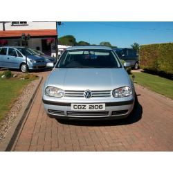 2000 VOLKSWAGEN GOLF TDI 90 BHP 5DOOR FULL YEARS MOT ONE OWNER