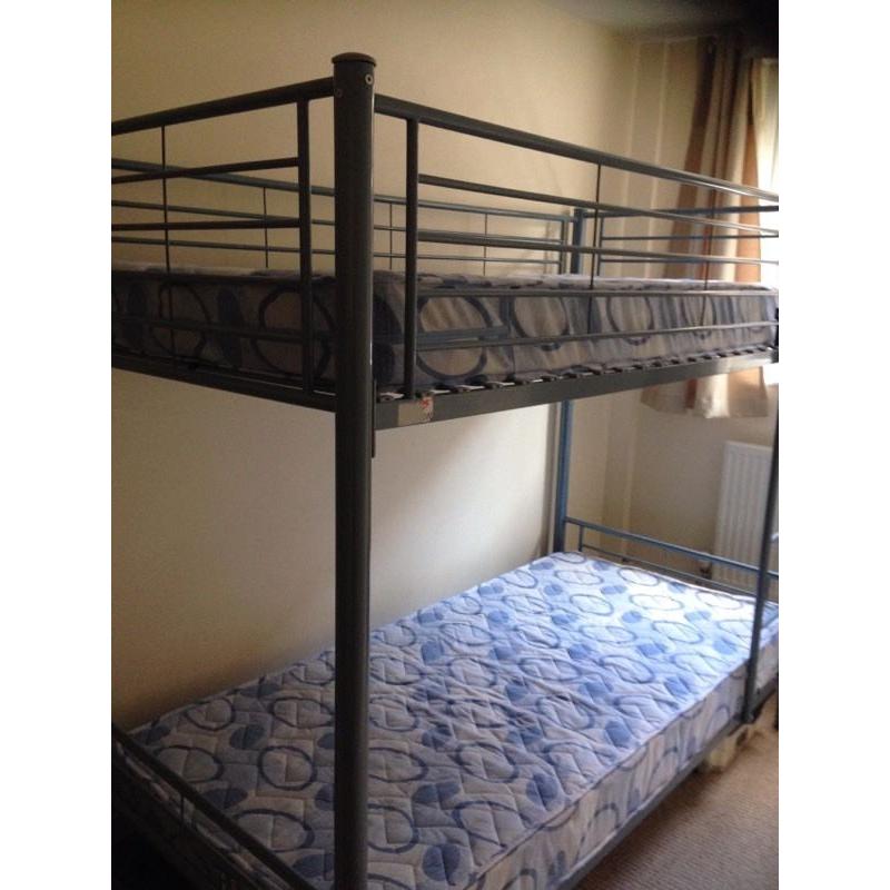 Bunk Beds - single (frame only no mattress)