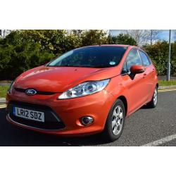 2012 Ford Fiesta 1.6 tdci econetic 0 tax 1 owner full service history clean economic car