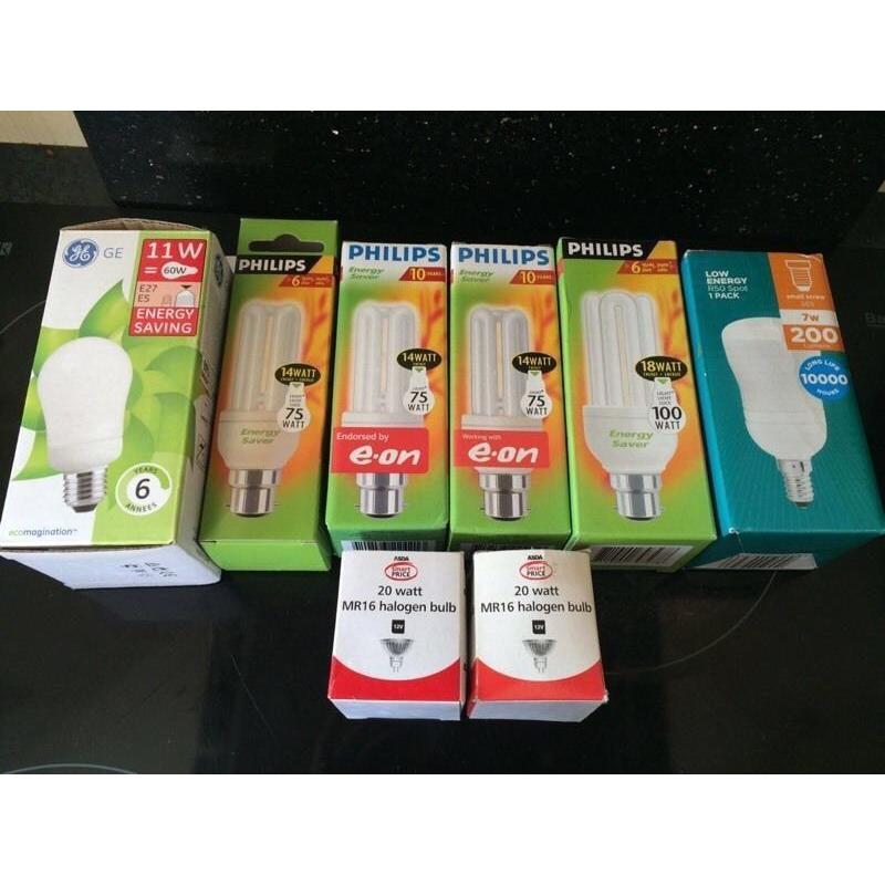 Energy Saving Light Bulbs NEW