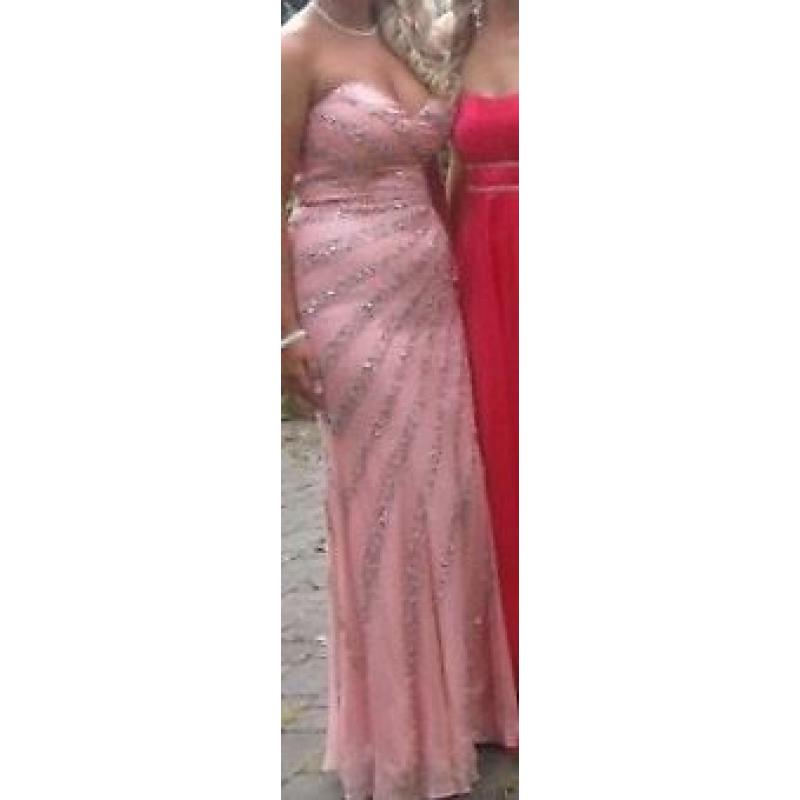 CORAL PROM DRESS SIZE 10