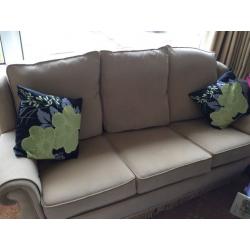 Bridgecraft sofa and 2 chairs