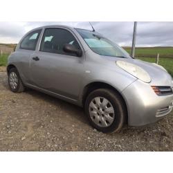 2004 NISSAN MICRA 1.0. K12