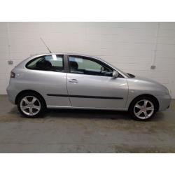 SEAT IBIZA SPORT , 2007 REG , LOW MILEAGE + FULL HISTORY , YEARS MOT , FINANCE AVAILABLE , WARRANTY