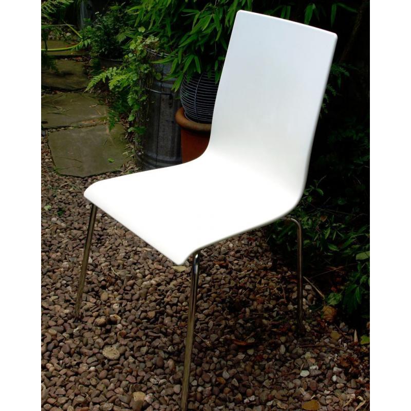 White Dining Chair - Habitat