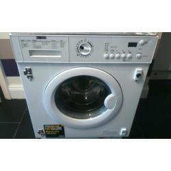 Zanussi integrated washing machine 7kg