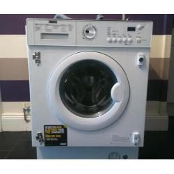 Zanussi integrated washing machine 7kg