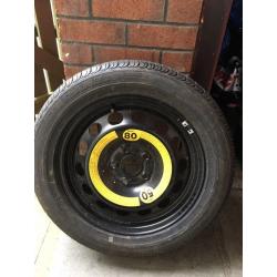 Skoda sspare wheel