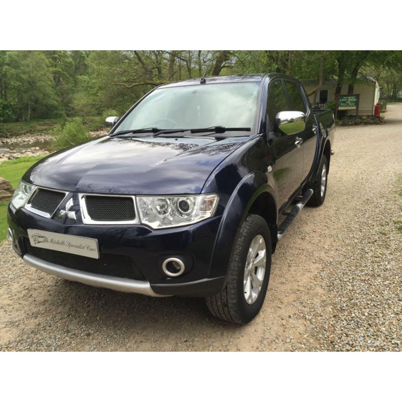 MITSUBISHI BARBARIAN L200 2.5DI-D DOUBLE CAB PICKUP AUTO NO VAT BLUE