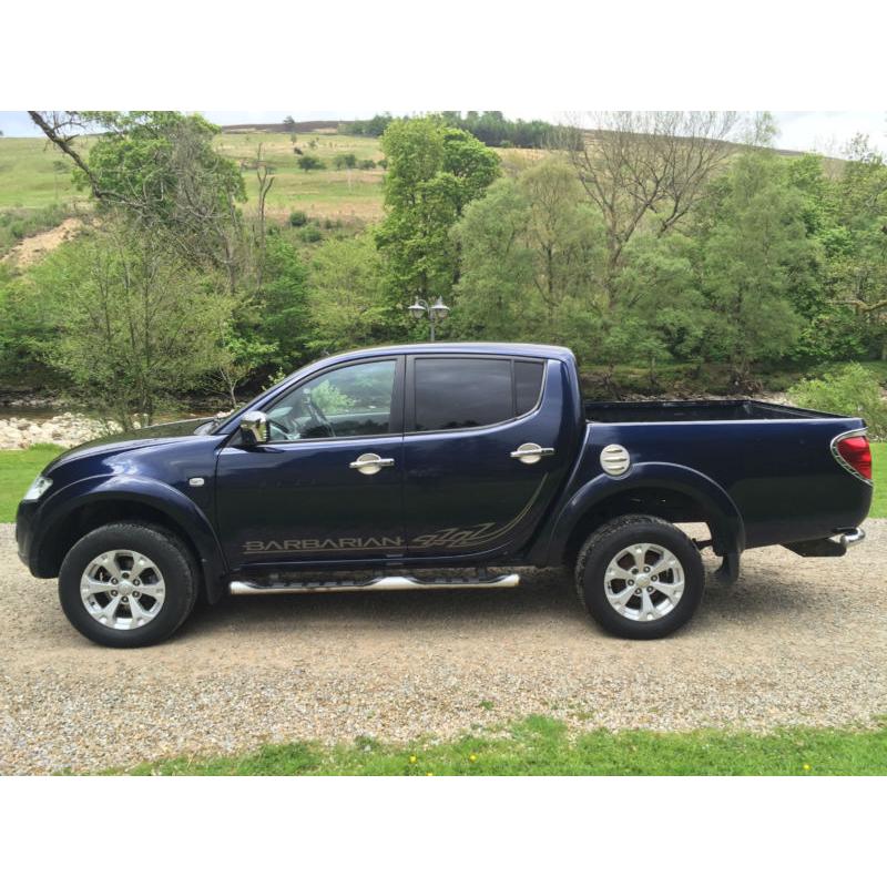 MITSUBISHI BARBARIAN L200 2.5DI-D DOUBLE CAB PICKUP AUTO NO VAT BLUE