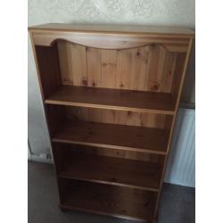 Two Pine Bookcases