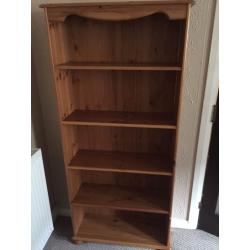 Two Pine Bookcases