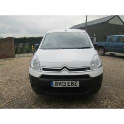 Citroen Berlingo 1.6HDi ( 75 ) 1587cc L1 625 LX 3 SEATER 2013 REG