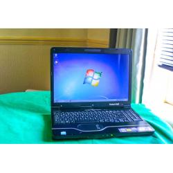 PACKARD BELL LAPTOP WI-FI WIINDOWS 7, 160 gb hd / 2 gb ram / duel core