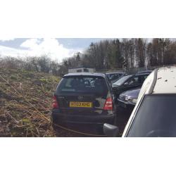 MERCEDES A CLASS A140 AUTOMATIC. GEARBOX FAULT. CURRENT MOT. 2003