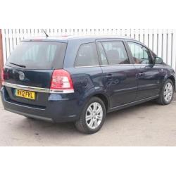 2012 Vauxhall Zafira 1.6i [115] Design 5 door Petrol People Carrier