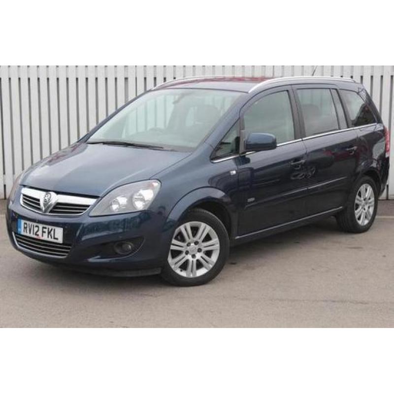 2012 Vauxhall Zafira 1.6i [115] Design 5 door Petrol People Carrier