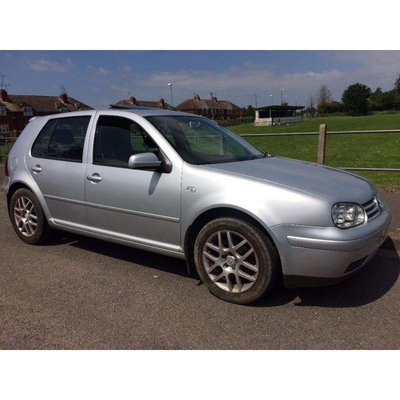 VW GOLF MK4 1.9 TDI (130) 5 DOOR HATCH SUNROOF&SATNAV BARGAIN!!!!