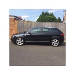 Audi A3 2.0 TDI S Line Sportback DSG 5dr 2005 05 REG ONLY 51K LADY OWNER RECENT CAMBELT REPLACEMENT