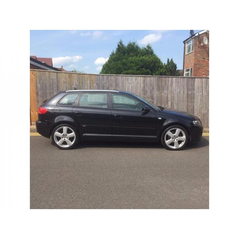 Audi A3 2.0 TDI S Line Sportback DSG 5dr 2005 05 REG ONLY 51K LADY OWNER RECENT CAMBELT REPLACEMENT