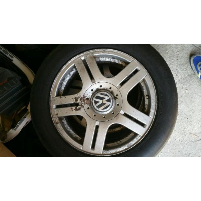 VW Golf Mk4 GTI Speedline Alloys