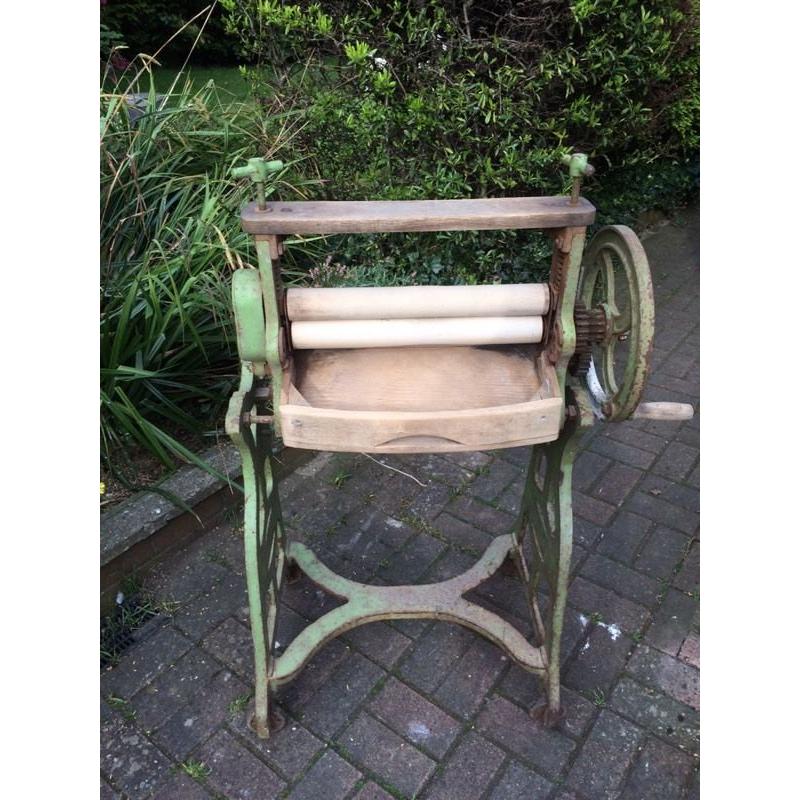 Vintage mangle wringer for sale