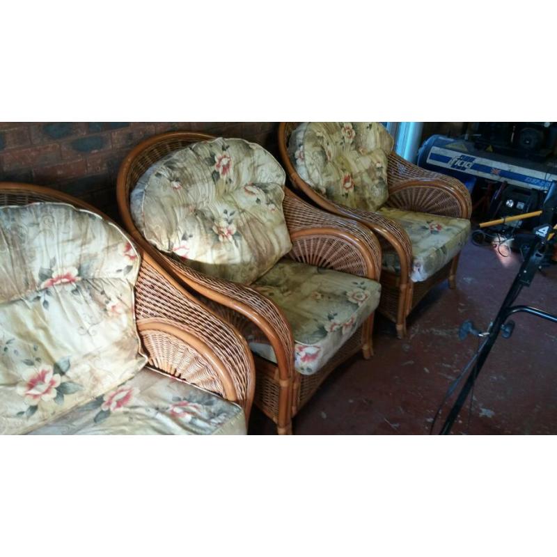 Wicker chairs