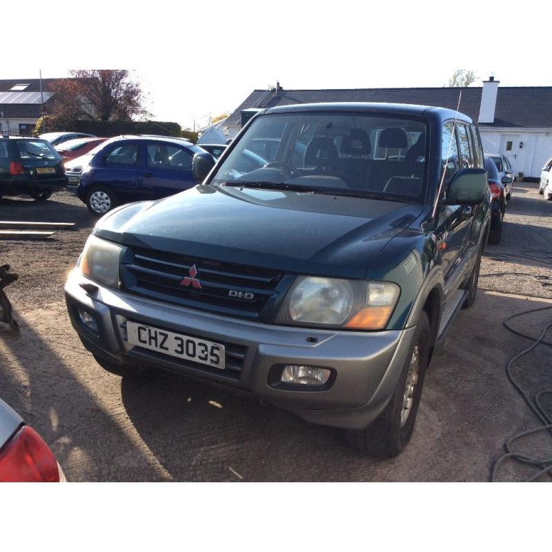 Mitsubishi shogun 3.2 gls lwb no mot starting problem