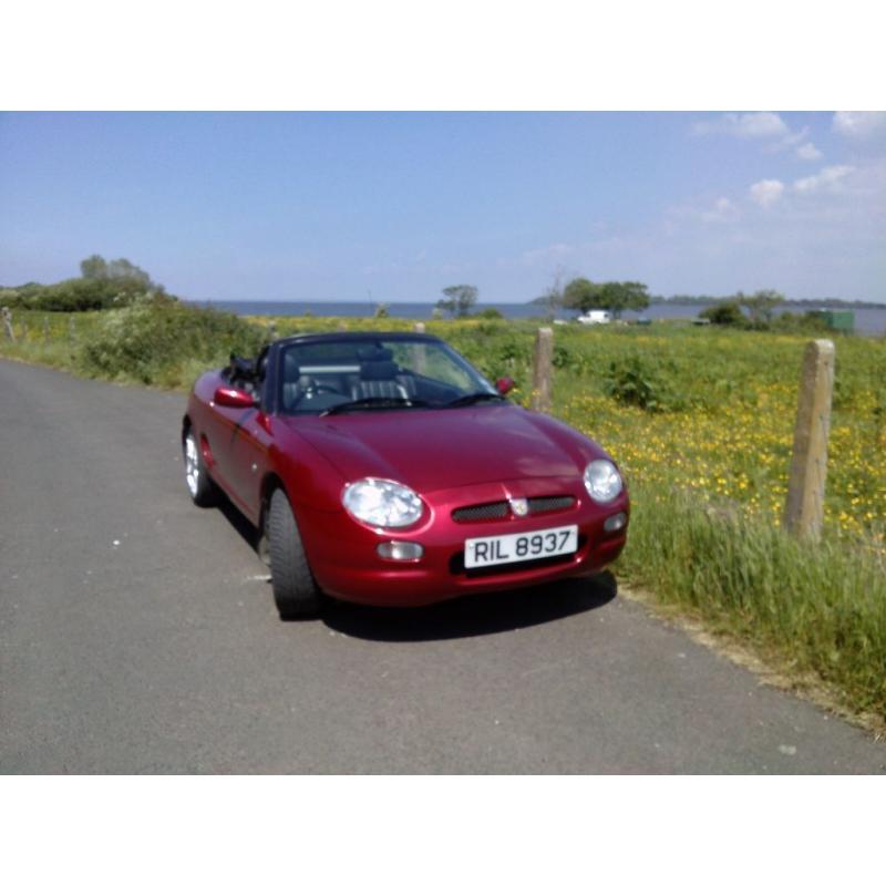 MGF VVC, Great going car, Full 12 months MOT (MG TF, MX5)