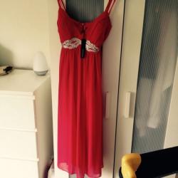 Stunning fuscia/red babydoll dress