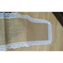 Hessian lace table runners, table plan, table numbers - rustic wooden theme items