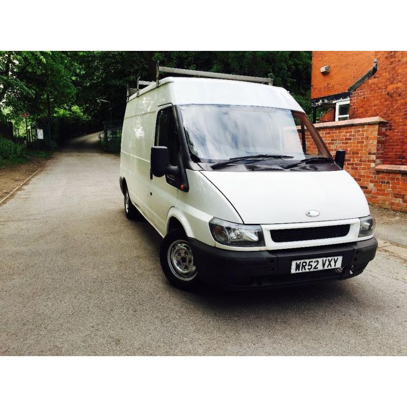 GIVE AWAY FORD TRANSIT 52 REG HIGHTOP LOW MILES 1300