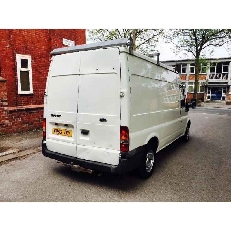 GIVE AWAY FORD TRANSIT 52 REG HIGHTOP LOW MILES 1300