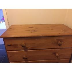 Wooden Chest of drawers